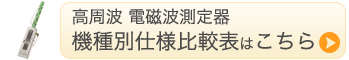高周波電磁波測定機種 比較表　導線バナー